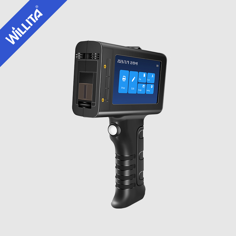 12.7mm Smart Handheld Portable Inkjet Printer