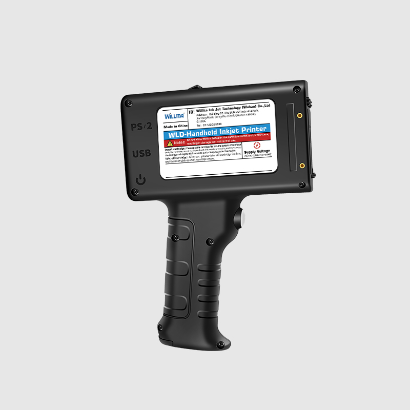12.7mm Smart Handheld Portable Inkjet Printer
