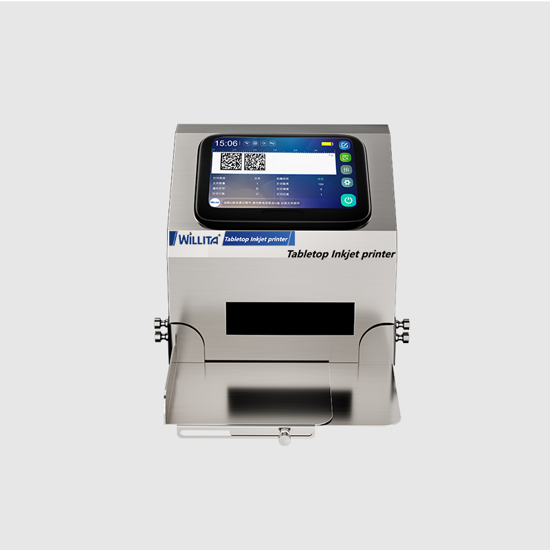 12.7/25.4mm WLD-J1 Stainless Steel Desktop Static Inkjet Printer