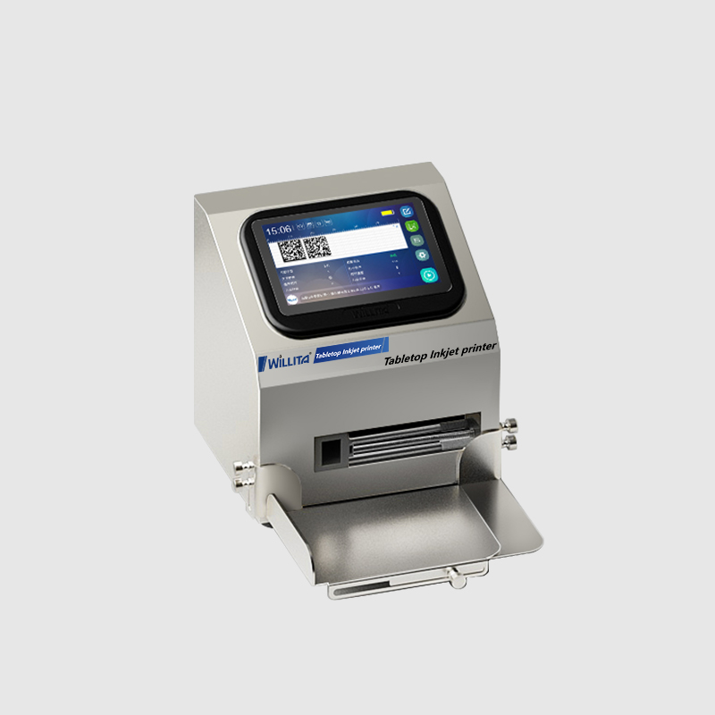 12.7/25.4mm WLD-J1 Stainless Steel Desktop Static Inkjet Printer