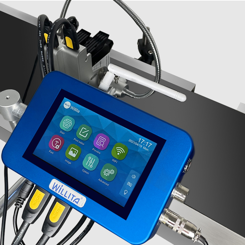 Willita 12.7mm*2 Tij 2.5 Online Inkjet Printer