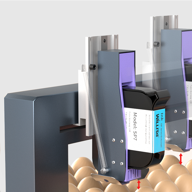 WLD-E2 Single Head Automatic Egg Inkjet Printer (Screen Version)