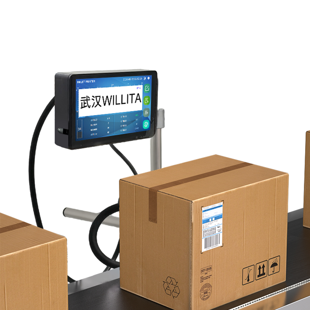 WLD-Z PRO Serier 12.7mm-101.8mm Online Inkjet Printer with Ink Cartridge